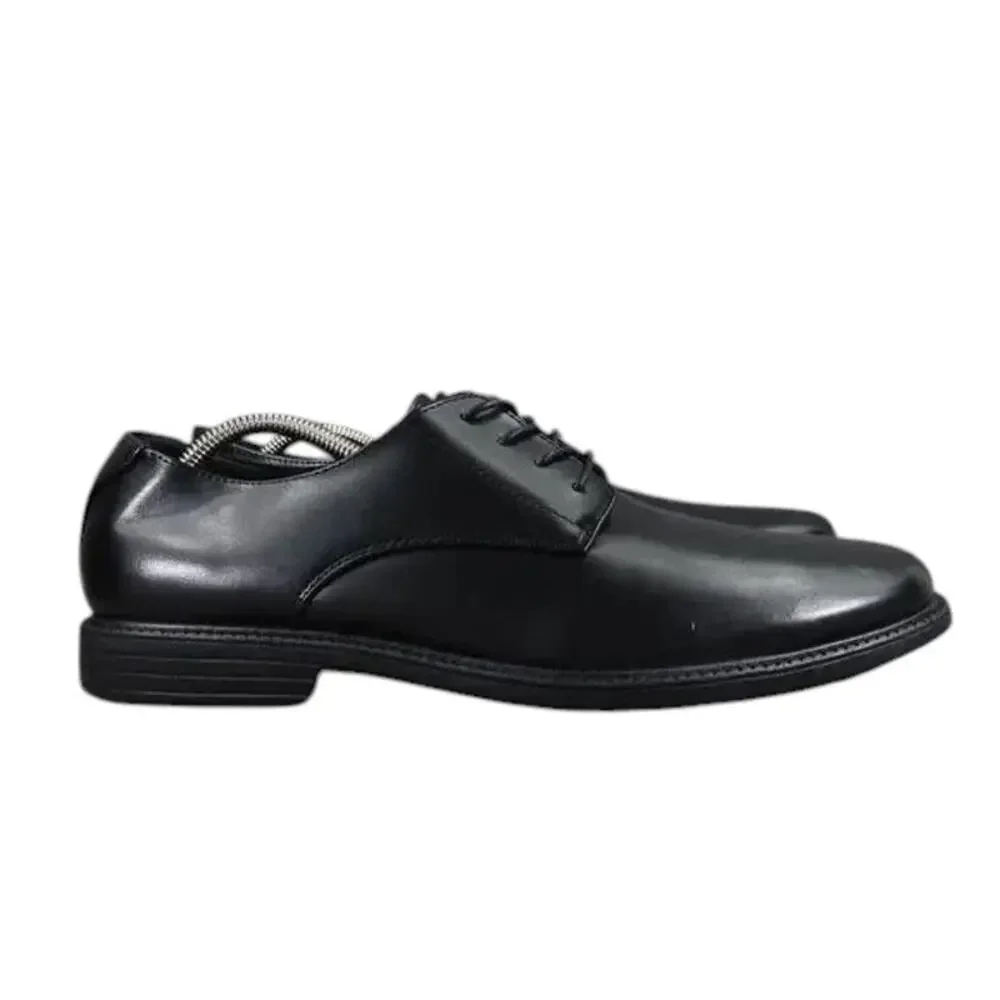 Hunters Bay Shoes Men 11.5 Oxford Derby Dress Formal Event Black Classic Lace Up